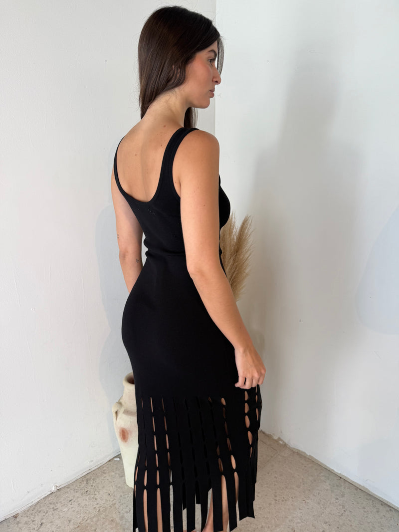 Fringe Tank Dress