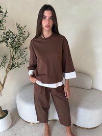 Layer 2pc Lounge Set Top & Pants