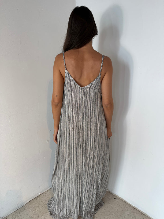 Paint Stroke Cocoon Dress