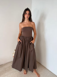 Strapless Maxi Dress