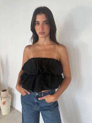Strapless Bubble Tube Top