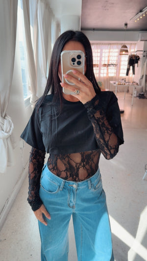 Lace LS Bodysuit
