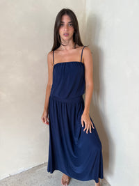 Bubble Hem Maxi Dress
