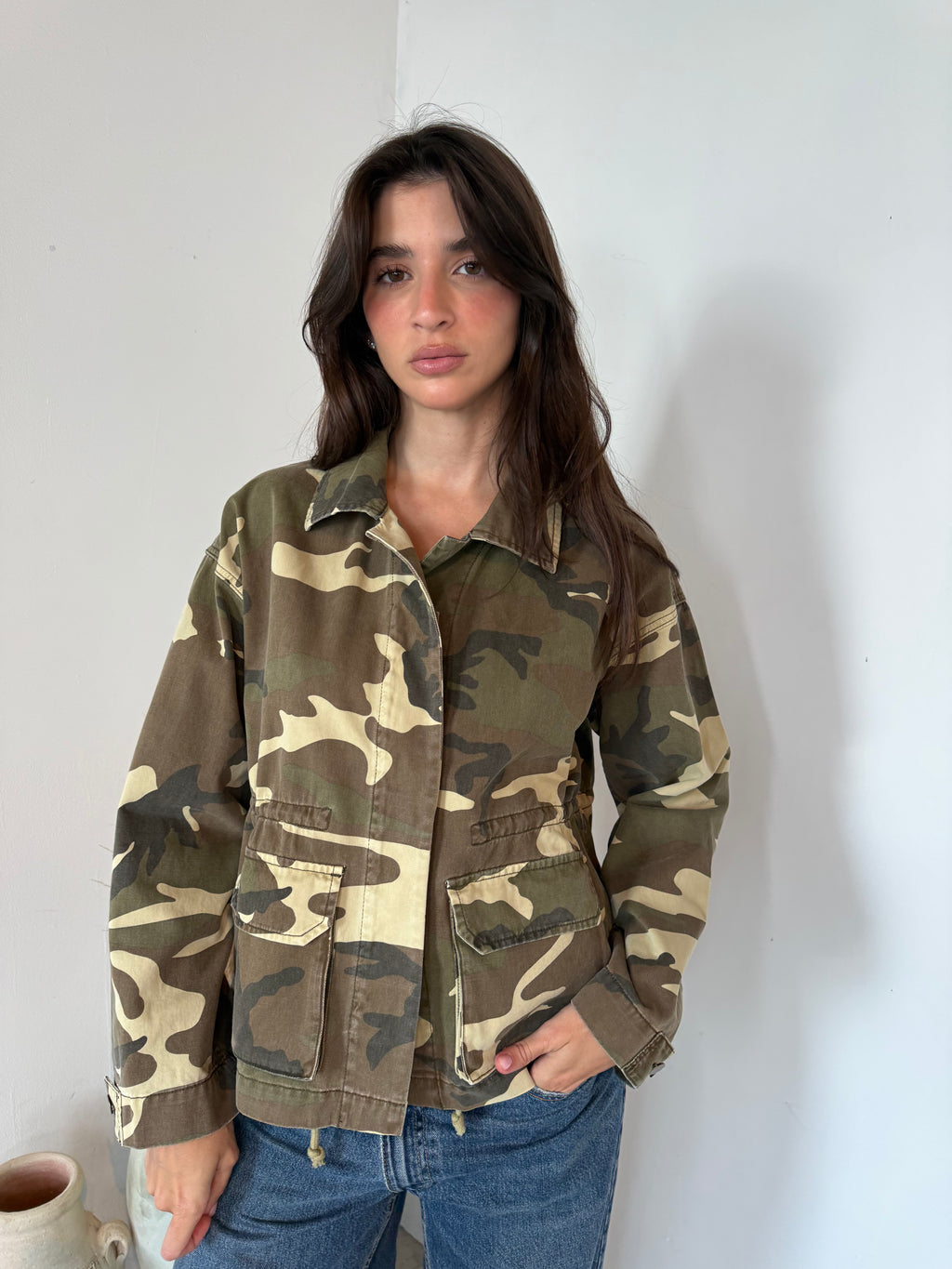 Camo Printed Jacket