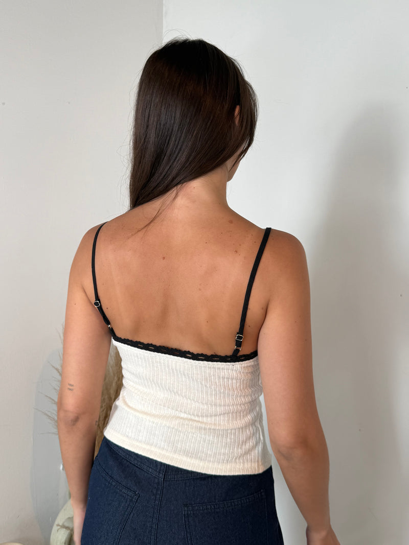 Bow Tie Strappy Top