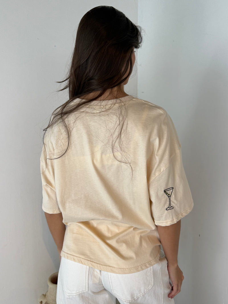 Cocktail Boxy Tee