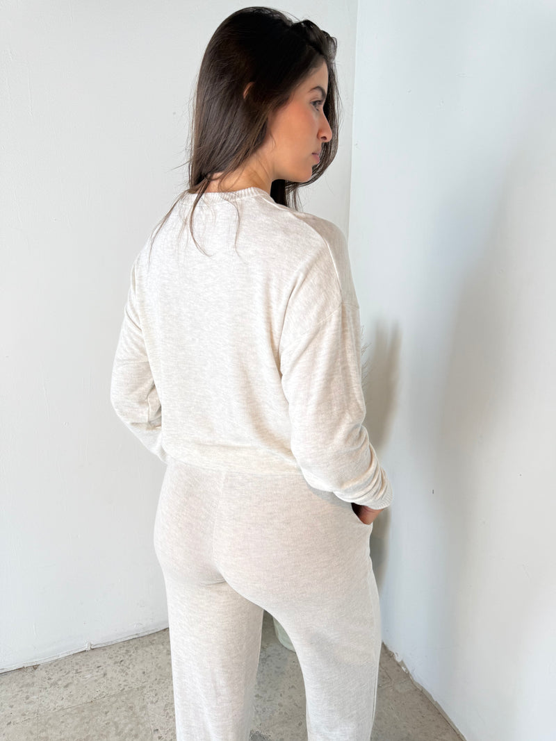 Ash Grey LS Lounge Set