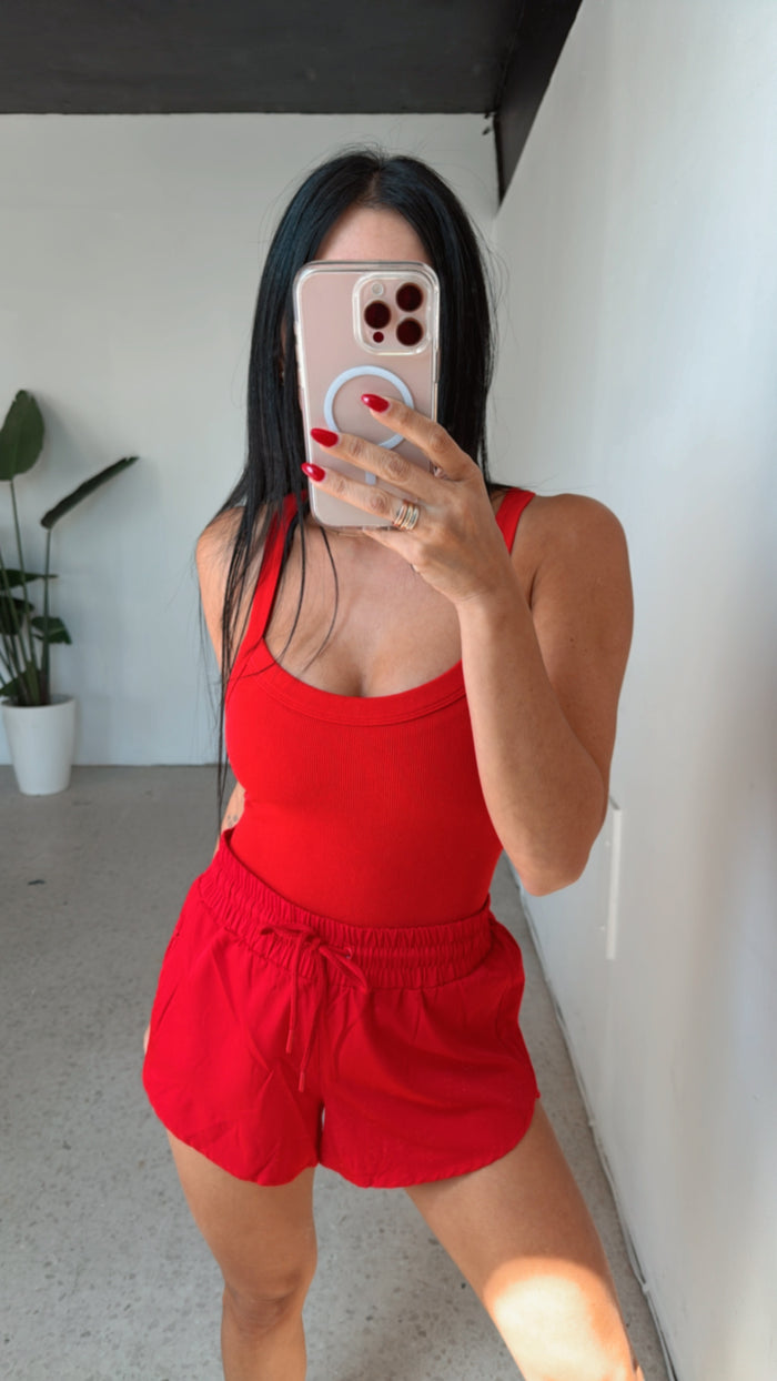 Drawcord Mini Shorts