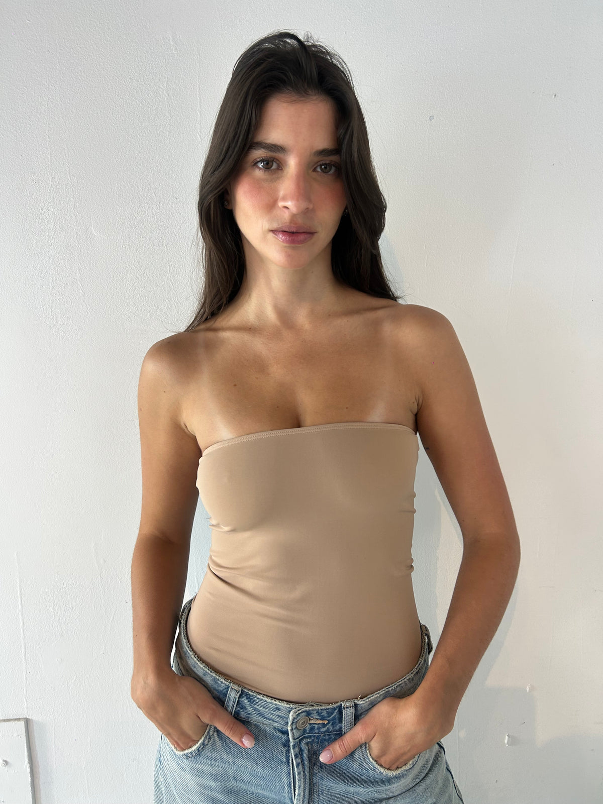 Double Layer Tube Bodysuit