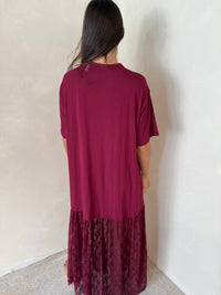 SS Lace Maxi Dress