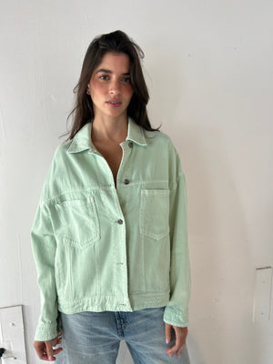 Mint Denim Jacket