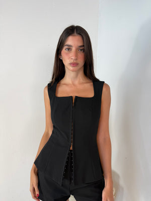 Square Neck Top & Short Set