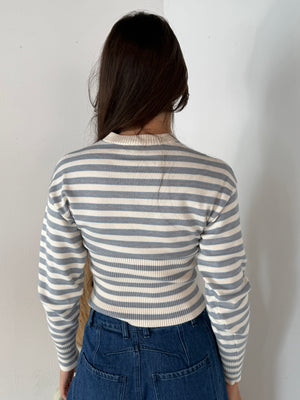 Josephine Stripe Cardigan