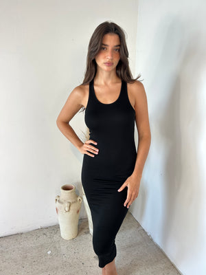 Ribbed Tank Dress