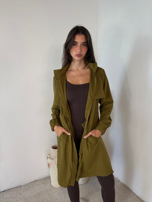 Camo Green Active Jacket