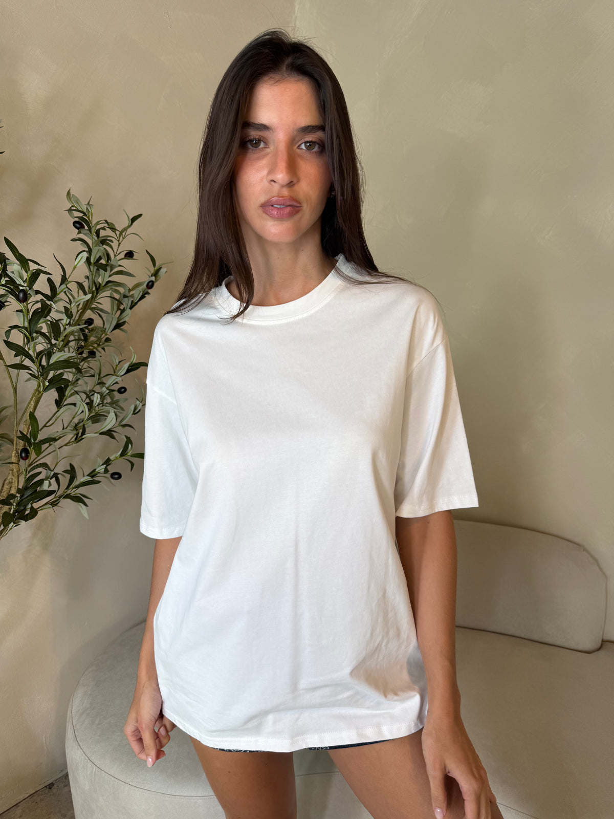 T Shirt Open Heart Top Black