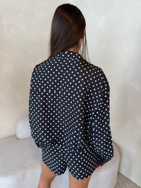 Polka Jacket & Short Set