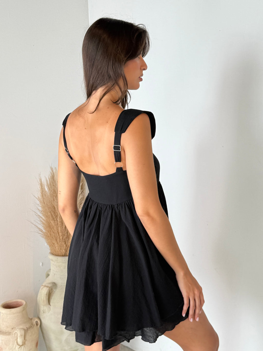 Black Mini Sun Dress