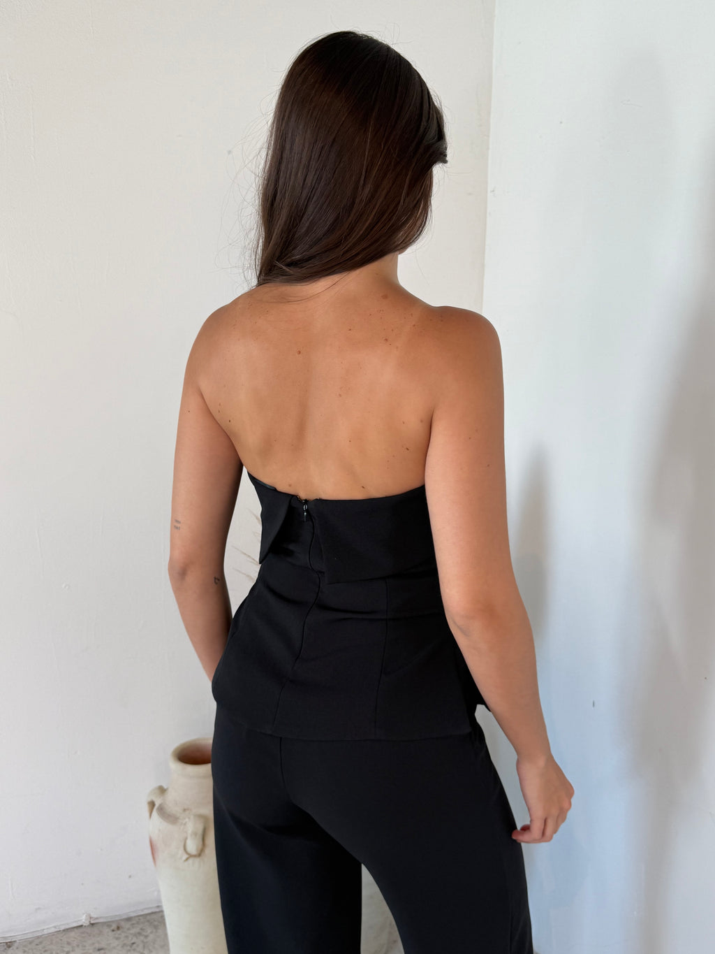 Black Tube Top & Pant Set