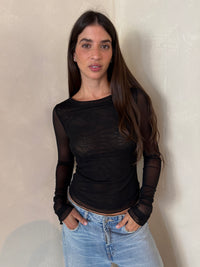 Mesh LS Top