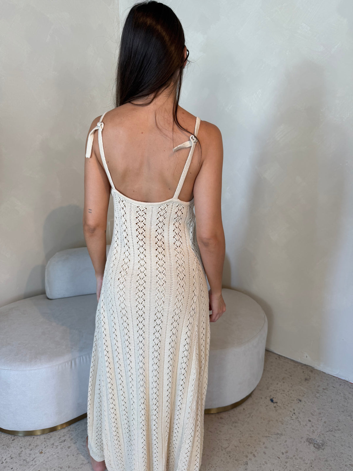 Tan Knit Top & Pant Set
