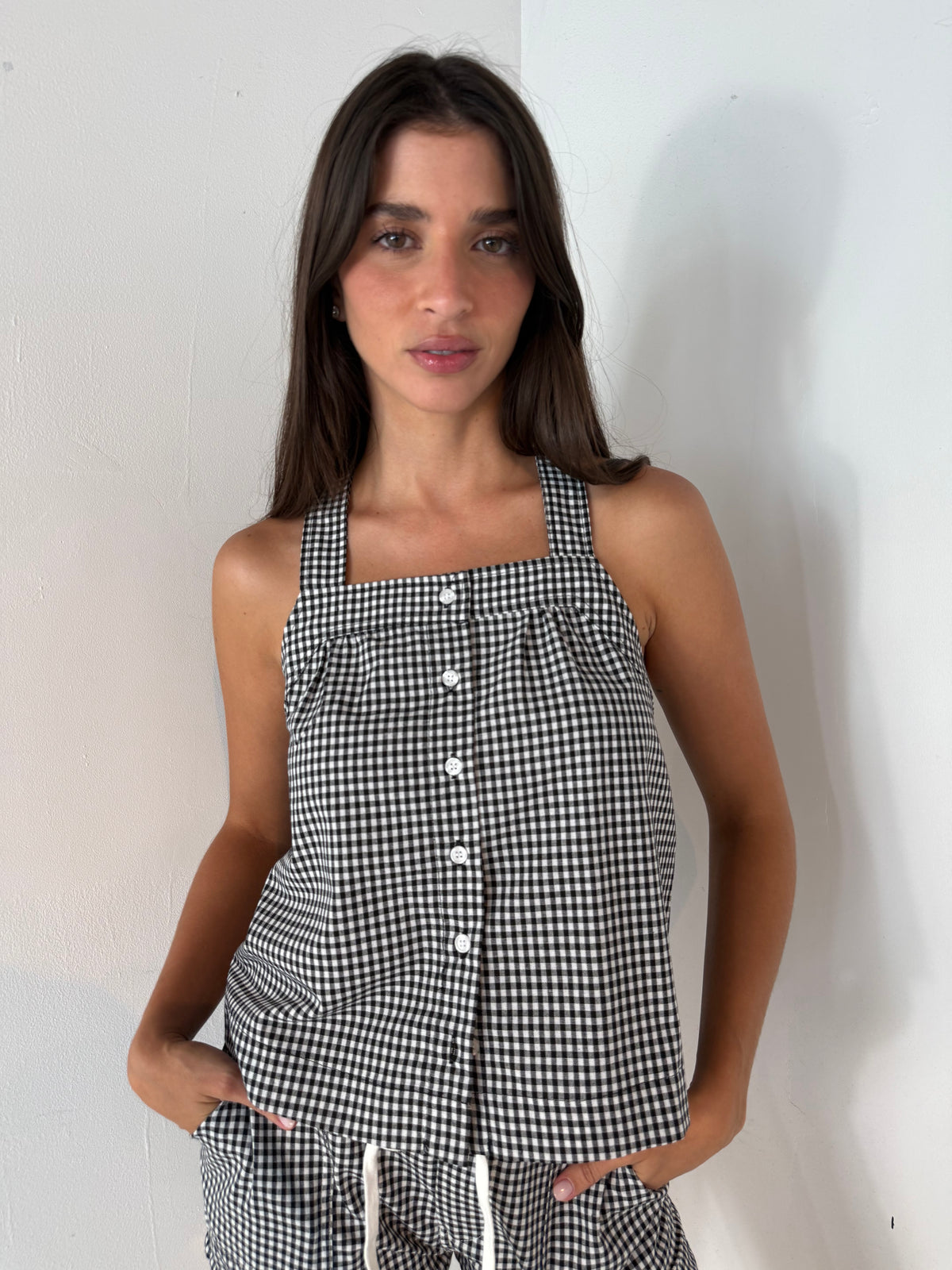 Myah Gingham Set