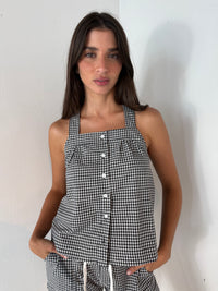 Myah Gingham Set