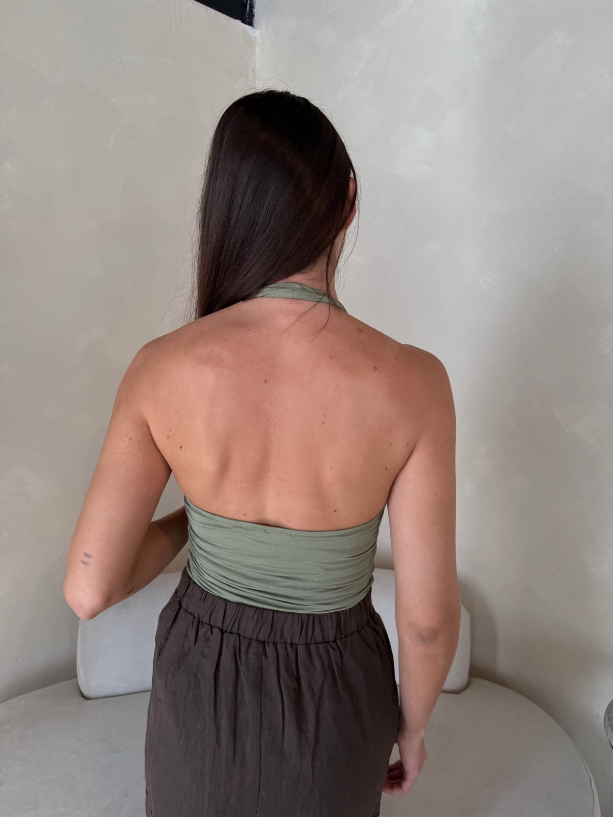 Halter Knit Top