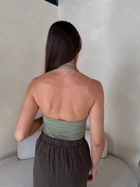 Halter Knit Top