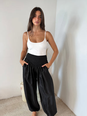 Black Balloon Pants