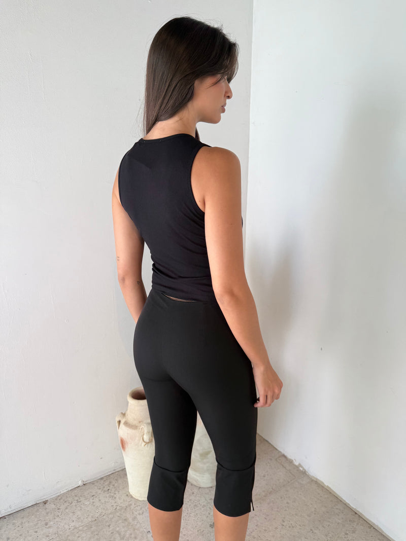 Martini Embroidered Tank Top