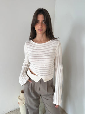 Knit LS Top