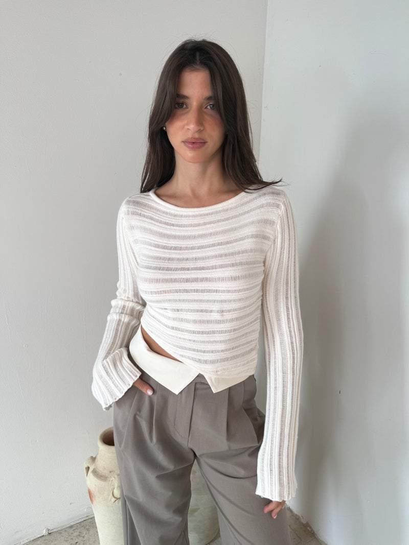 Knit LS Top