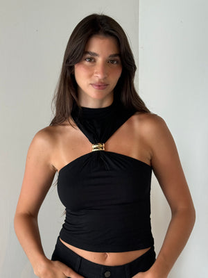 Turtleneck Ring Top
