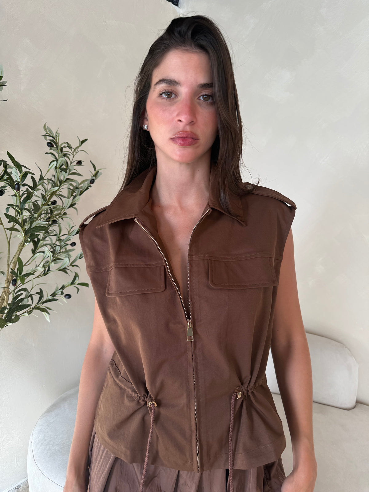Utility Zip Up Vest
