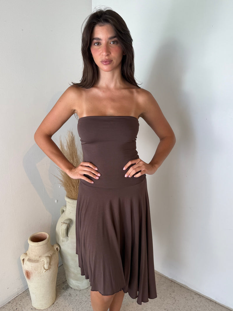 Choco Tube Dress