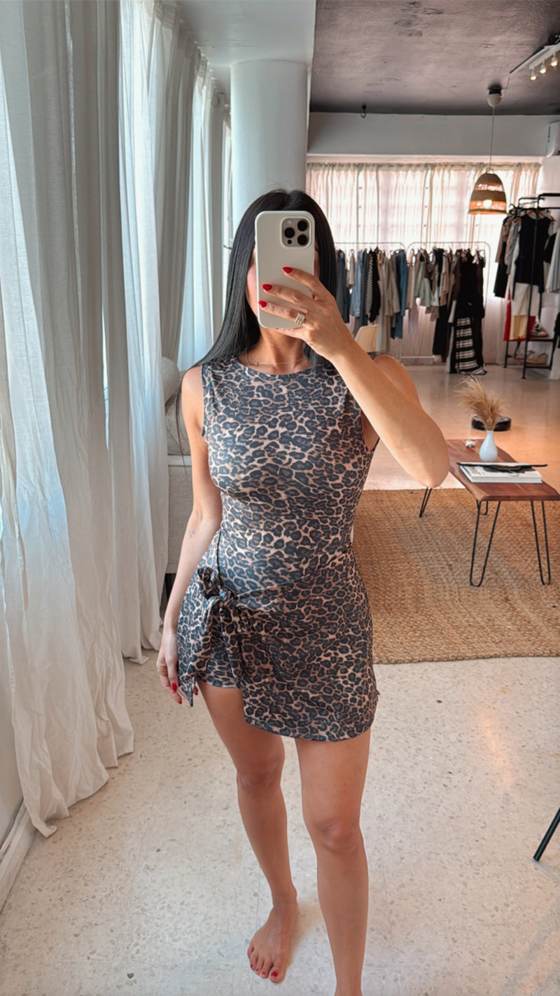 Leopard Active Romper