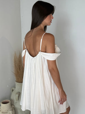 Flower Detail Strap Dress