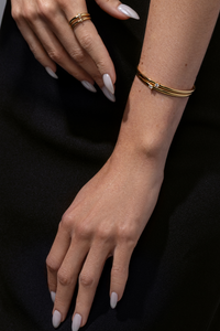 STONE DETAIL RING STACK