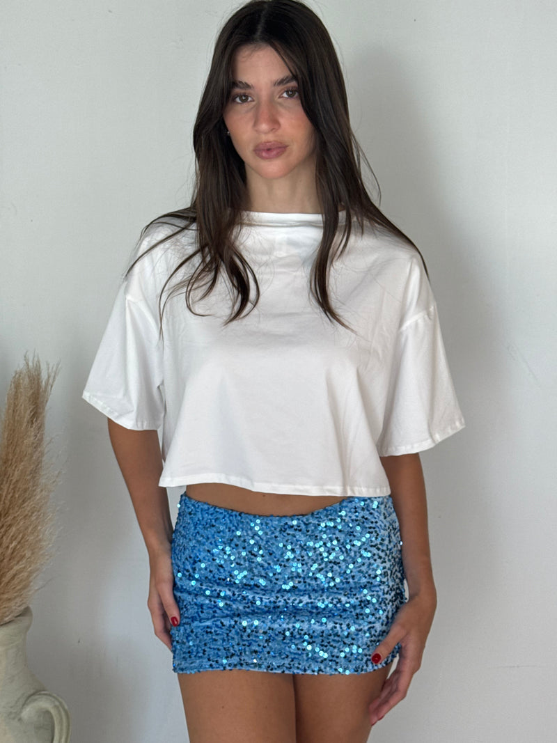 Sequins Mini Skirt
