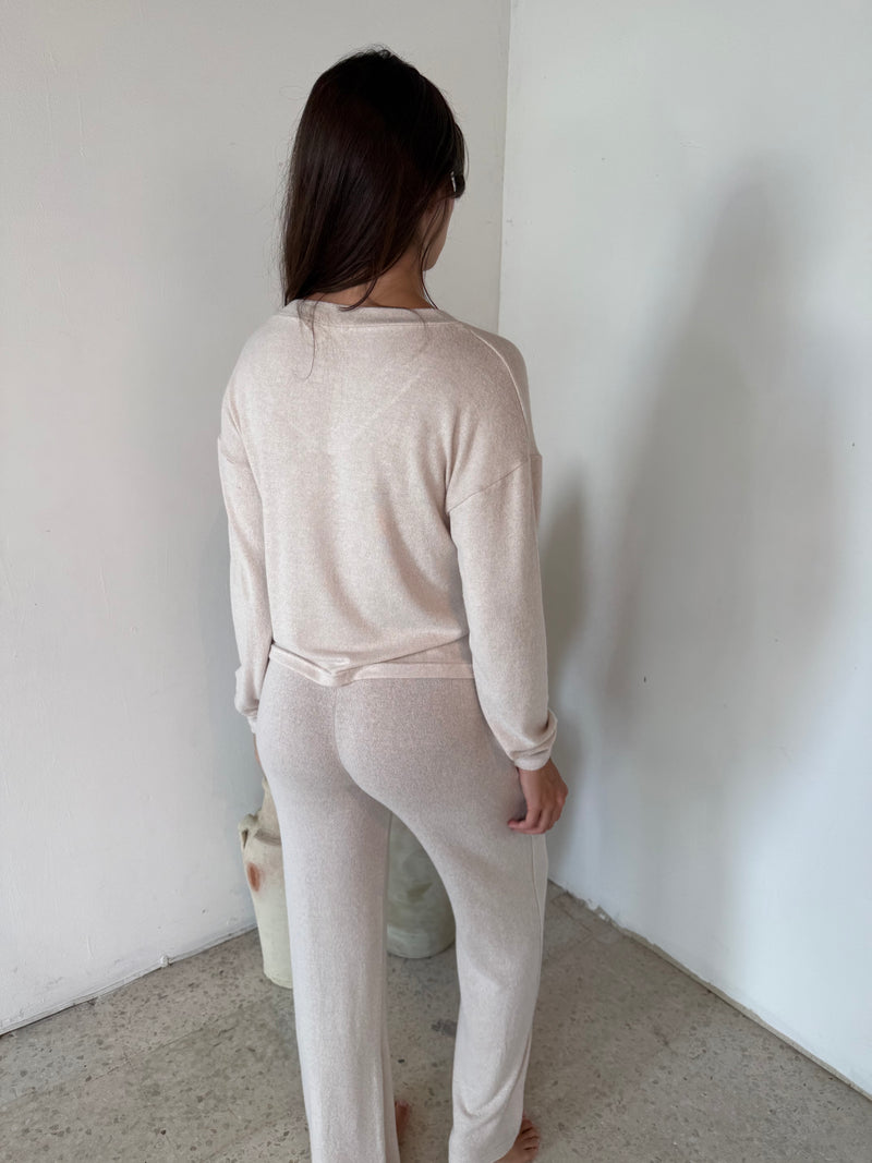 Hacci Beige Lounge Set