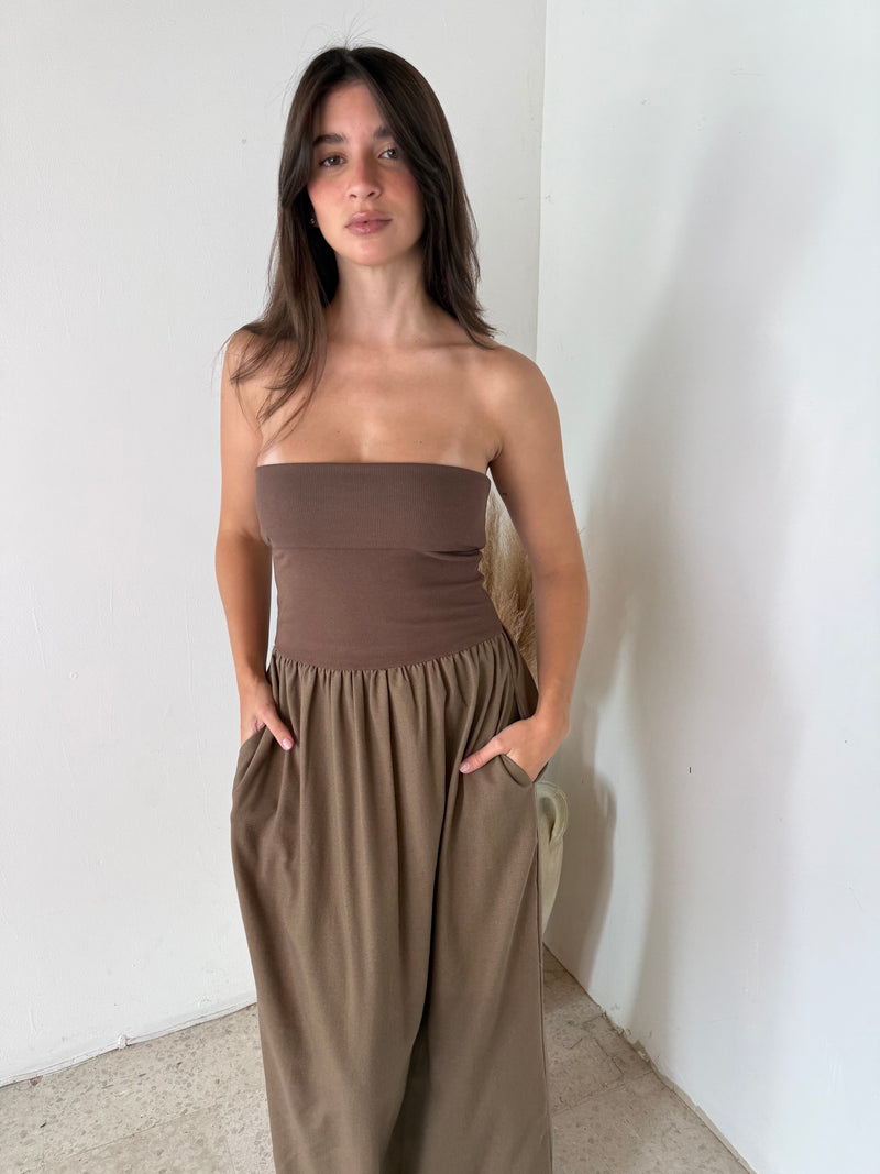 Ribbed Tube Maxi Dress