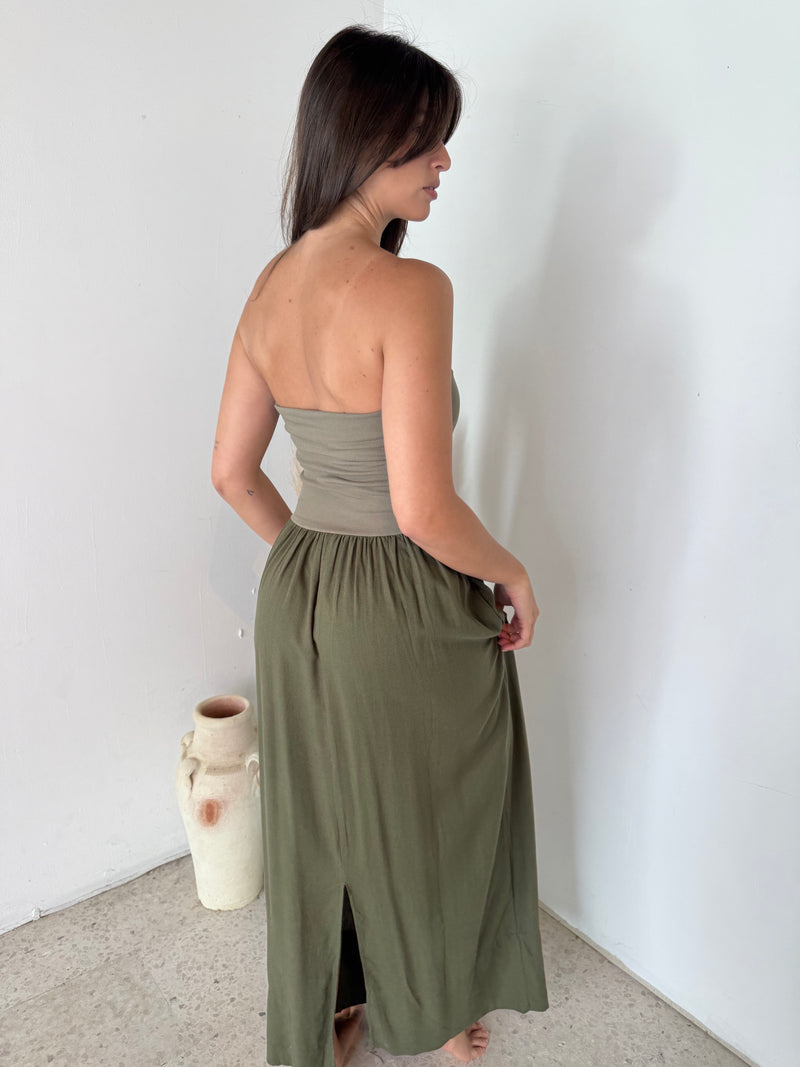 Ribbed Tube Maxi Dress