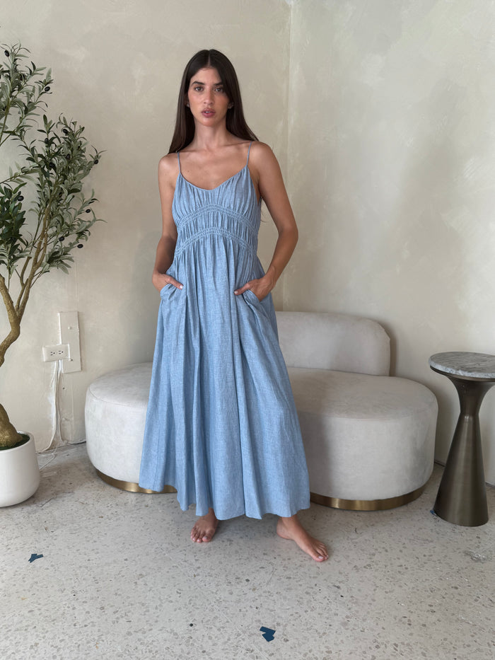 Linen Cami Dress