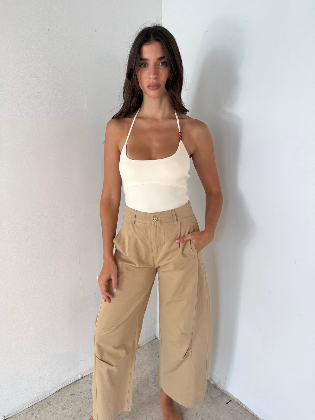 Casual Solid Pants