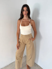 Casual Solid Pants