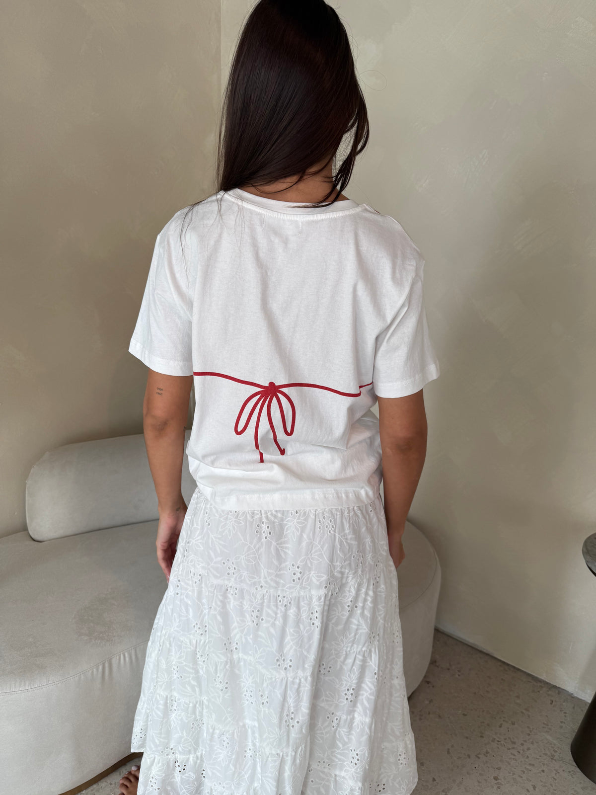 Beaded Bikini Graphic Tee