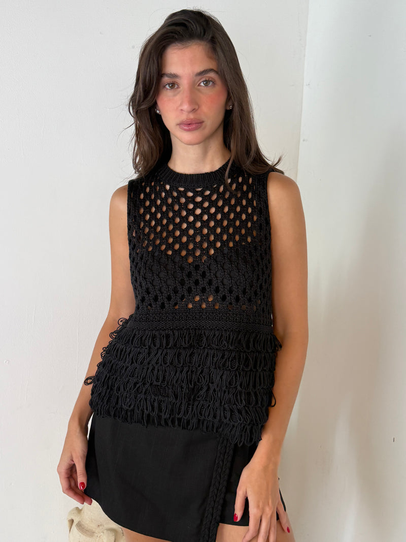 Fringe Detail Top