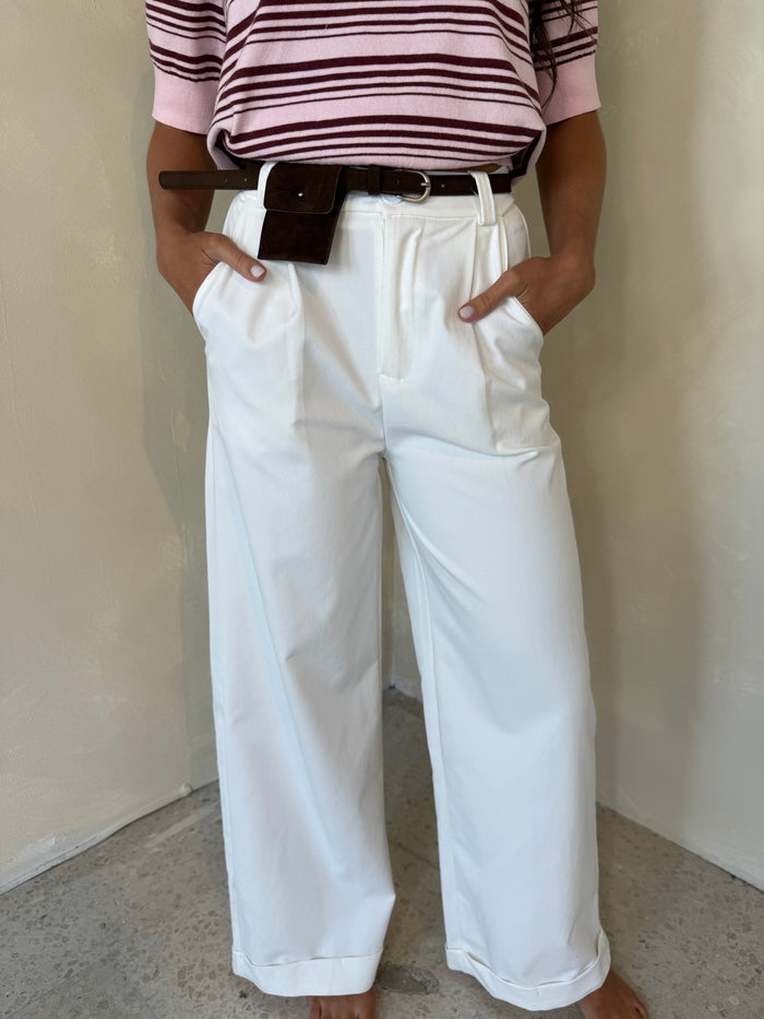 Belted Trousers