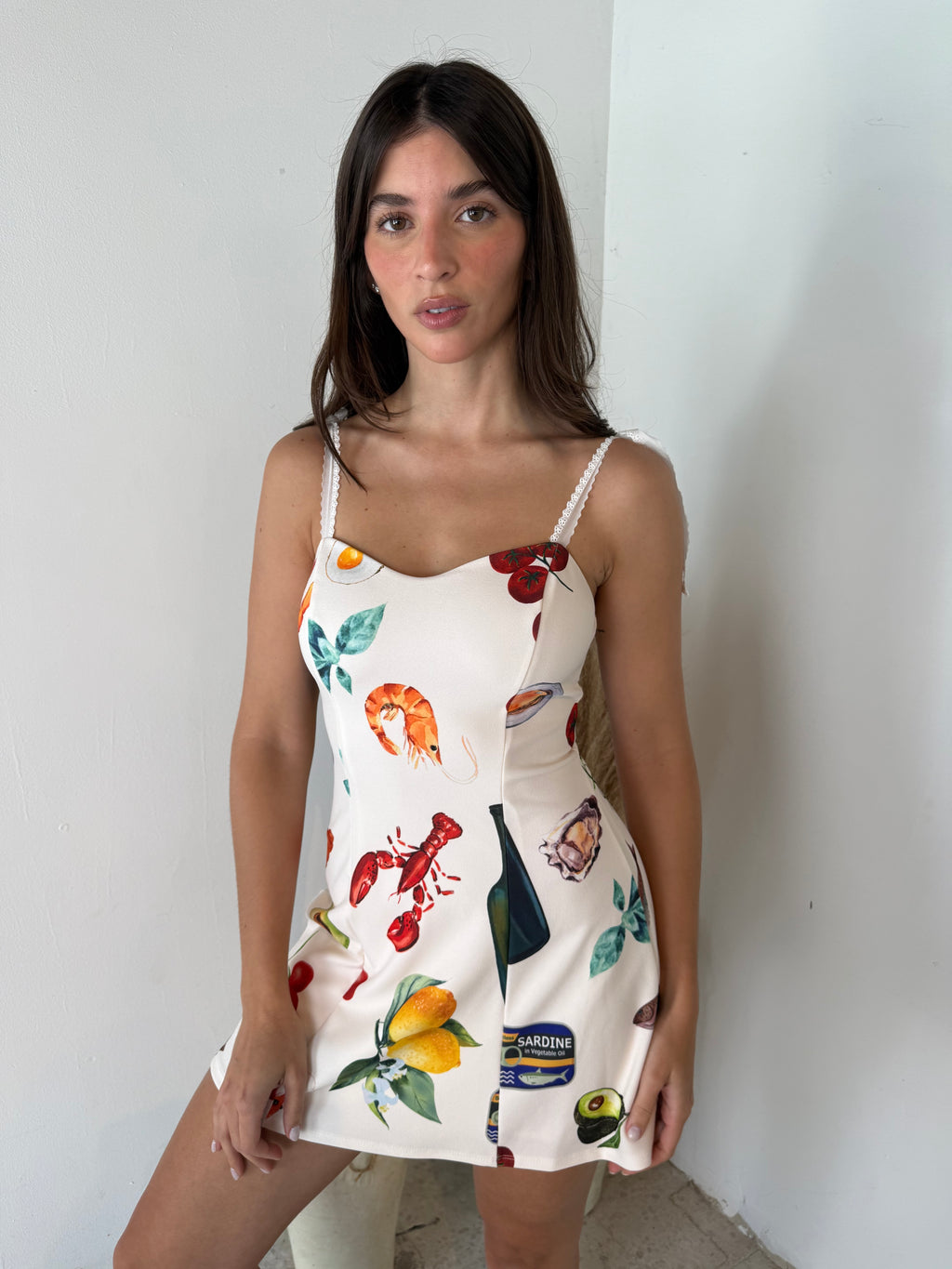 Printed Summer Mini Dress